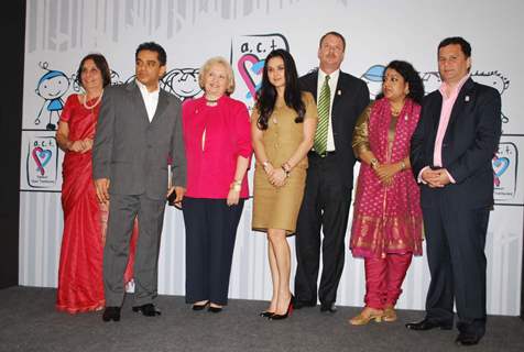 Bollywood actress Preity Zinta at Human Trafficking NGO Event at Taj land''s End in Mumbai