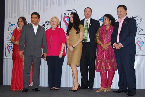 Bollywood actress Preity Zinta at Human Trafficking NGO Event at Taj land''s End in Mumbai