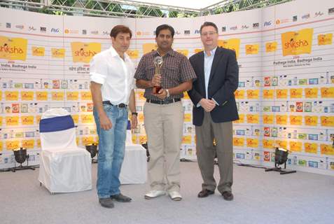 Bollywood actor Sunny Deol at an event of NGO Shiksha at P & G Office in Mumbai