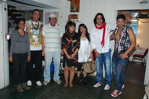 Rahul Roy and Poonam Dasgupta at the premiere of &quot;Begum Sahiba&quot; at Rangsharda