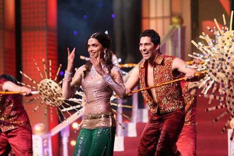 Deepika Padukone at Sahara Sports Awards at Taj Land''s End