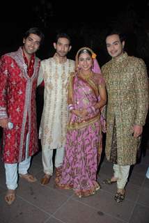 Angad,Kinshuk,Vikrant and Veebha at ITA Awards Preview Show