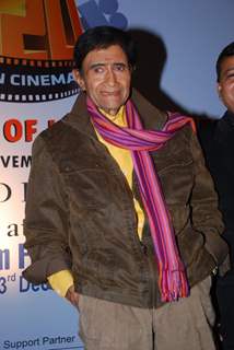 Yesteryears superstar Dev Anand at the launch of Entertainment Society of Goa''s T20 of Indian Cinema at JW Marriot in Mumbai