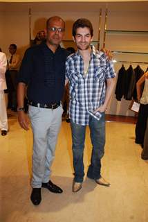 Neil Nitin Mukesh at Narendra Kumar Ahmed''s Men''s Collection launch, AZA