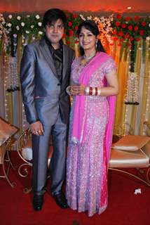 Upasana Singh''s Wedding Reception at Time N Again, Andheri in Mumbai Tuesday Night