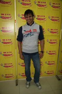 Vivek Oberoi at the promotional event of his upcoming event &quot;Kurbaan&quot; at Radio Mirchi office in Mumb