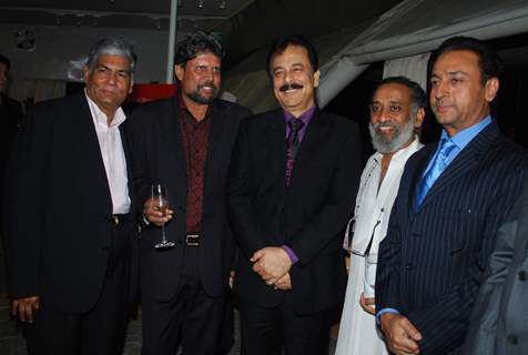 Kapil Dev, Subroto Roy and Gulshan Grover Lalit Intercontinental Anniversary