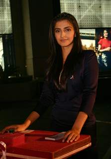 Actress Sonam Kapoor at a Breast Cancer Campaign at the DLF Emporio Mall in New Delhi on Saturday