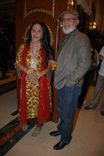 Folk singer Ila Arun at the unveiling of Om Puri''s book &quot;Unlikely Hero&quot;