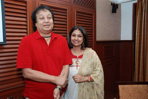 Singer Bhupinder and Mitali at a press meet to promote &quot;Naam Gum Jayega&quot; show at The Club