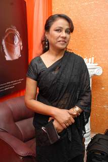 Bollywood actress Seema Biswas on the screening of the film &quot;Un Hazaraon Ke Naam&quot; at Fun Cinemas in Mumbai