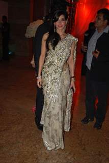 Guest at Shilpa Shetty wedding reception