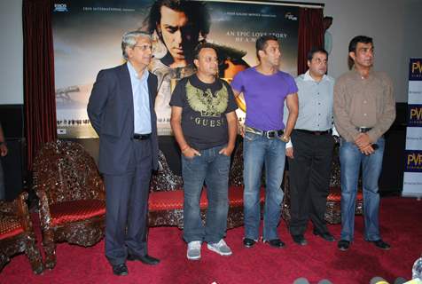 Salman Khan at &quot;Veer&quot; film first look
