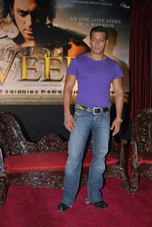 Salman Khan at &quot;Veer&quot; film first look