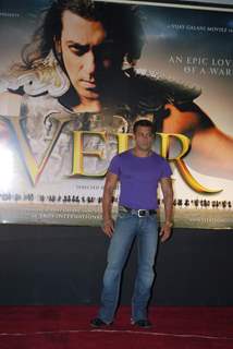 Salman Khan at &quot;Veer&quot; film first look