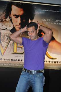 Salman Khan at &quot;Veer&quot; film first look