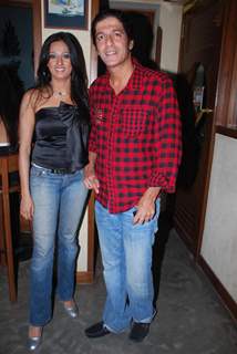 Brinda Parekh and Chunkey Pandey at Sahil Zaroo''s birthday bash at Elbow Room