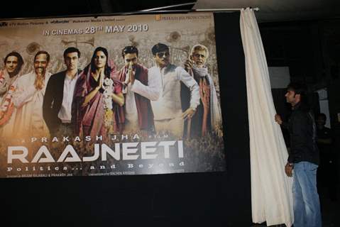 Ajay Devgan at a press meet of film &quot;Rajneeti&quot; in Mumbai