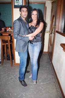 Brinda Parekh with Sahil Zaroo''s birthday bash at Elbow Room