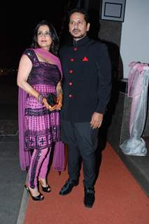 Samena and Azeem Khan at Isha Koppikar''s sangeet at Mayfair rooms