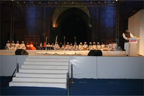 Guest at 26/11 gateway of india event