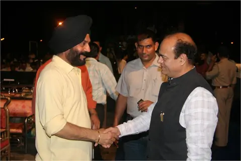 Guest at 26/11 gateway of india event
