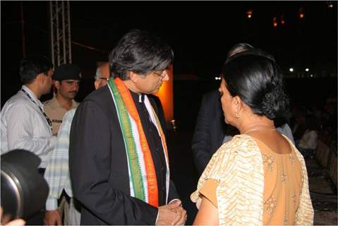 Guest at 26/11 gateway of india event