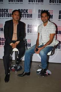 Bollywood actor Abhay Deol at the press meet of the relaunch of &quot;Rock Bottom&quot; lounge in Juhu