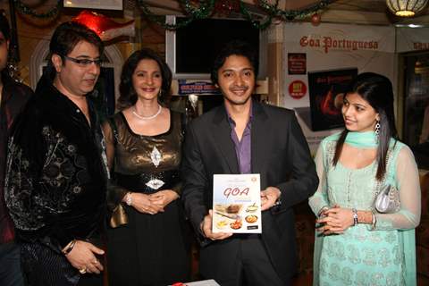 Bollywood actor Shreyas Talpade launches &quot;The Goa Portuguesa Cook Book&quot; at Mahim