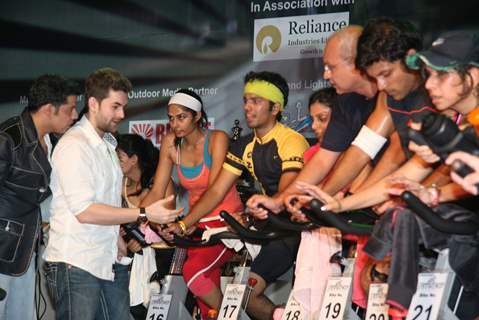 Neil Nitin Mukesh at Spinathon contest