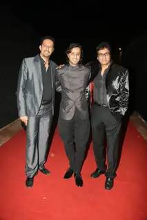 Guest at the 3 idiots star cast at Saregama 1000th Episode Bash at Andheri, Mumbai