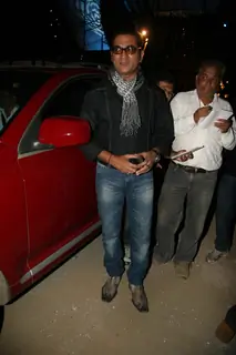 Guest at the 3 idiots star cast at Saregama 1000th Episode Bash at Andheri, Mumbai