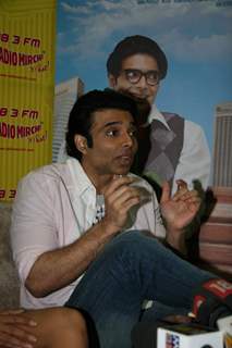 Bollywood actor Uday Chopra at the promotional event of &quot;Pyaar Impossible&quot; at Radio Mirchi studio