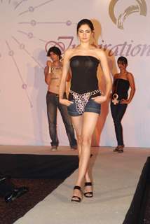 Simran Kaur Mundi at Inspirations Fashion Show by Students of Jasani Dept of SNDT University at Hotel Sea Princess