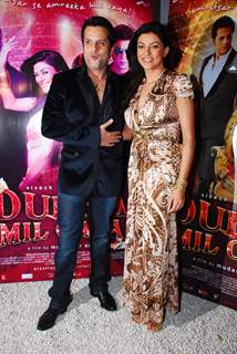 Fardeen Khan and Sushmita Sen at Dulha Mil Gaya Bash at Olive