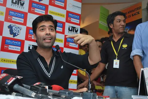 Karan Johar at Wake Up Sid DVD launch