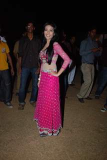 Amrita Rao at Police Show at Andheri Sports Complex