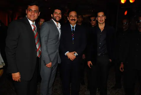 Aftab Shivdasani and Dino Morea at tycoon Manoj Jayaswal''s daughter wedding Swatee with Lalit Tayal