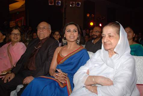 Rani Mukherjee at V Shantaram Awards at Novotel