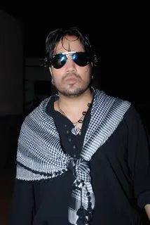 Mika singh on the sets of Star Plus Music Ka Maha Muqabla at Chembur