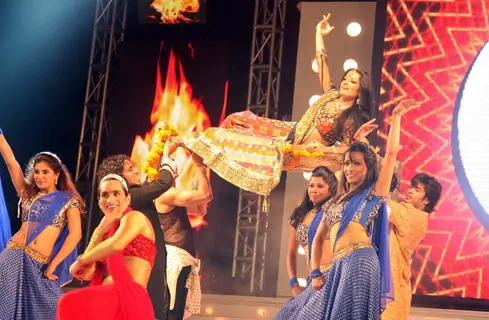 Celina Jaitley performs at country club bash