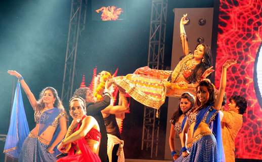 Celina Jaitley performs at country club bash