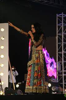 Celina Jaitley performs at country club bash