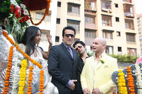 Fardeen Khan promotes his film &quot;Dulha Mil Gaya&quot;