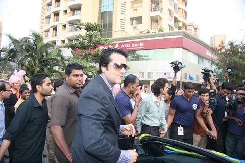 Fardeen Khan promotes his film &quot;Dulha Mil Gaya&quot;