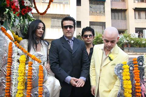 Fardeen Khan promotes his film &quot;Dulha Mil Gaya&quot;