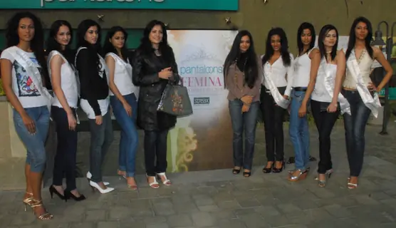 The audition round of the Pantaloons Femina Miss India (east)2010 started in Kolkata on 5th Jan  Actress June Malia & Fashion Designer Agnimitra Paul thoroughly assessed and scrutinized each of the selected girls