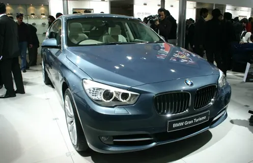 New Delhi,05 Jan 2010- The launch of BMW''s''''Gran Turismo'''' at the ''''10 th Auto Expo 2010'''', in New Delhi on Teusday