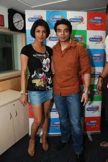 Priyanaka and Uday Chopra visits Radiocity studio to promote their fuilm Pyaar Impossible at Bandra