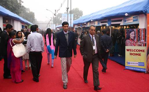 Delegates at the inaugural of '''' 8th Pravasi Bharatiya Divas'''' in New Delhi on Friday